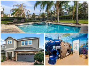 Themed Slides, Game, pool Home Near Disney